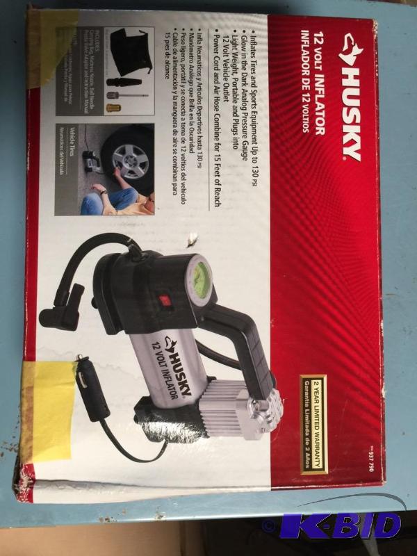 Husky 12 V inflator