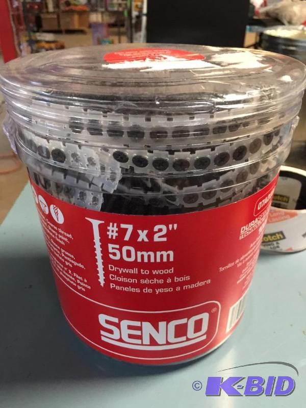 Spool for automatic  fed screws containing #7 x 2 inch drywall screws