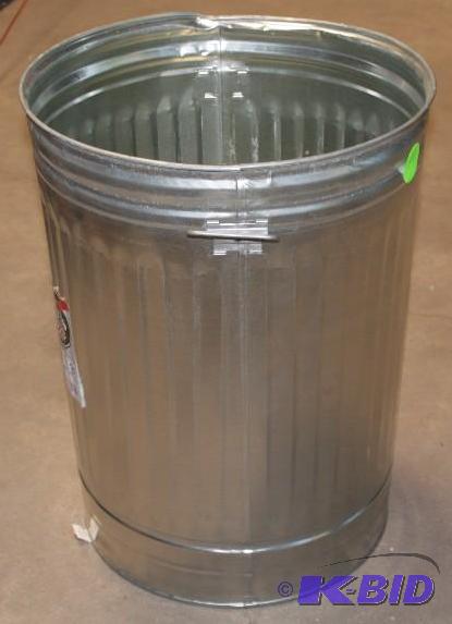 Galvonized Garbage Can