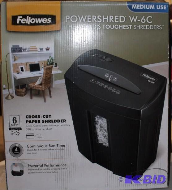 Fellowes Powershred W-6C
