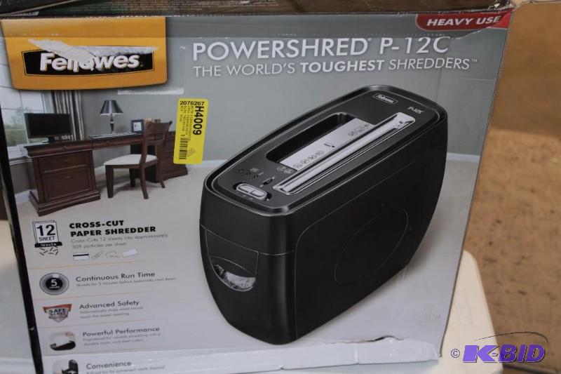 Fellowes Powershred W-12C