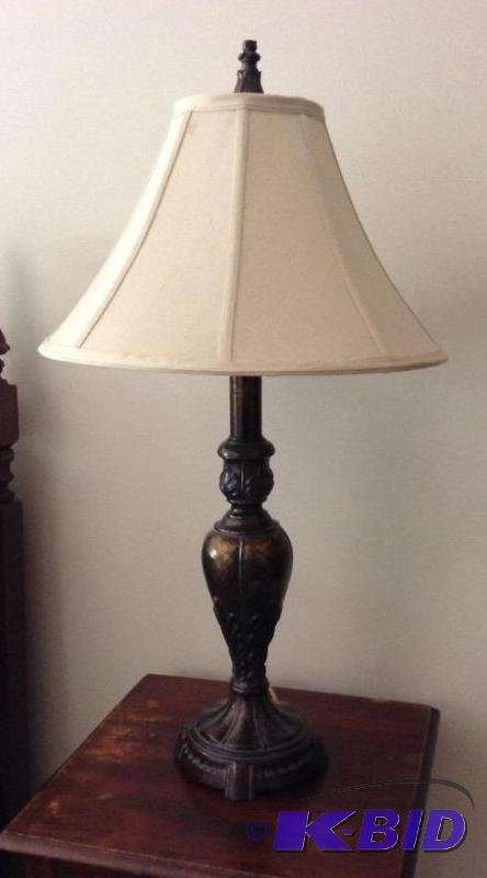 lot 109 image: Table Lamp with Shade
