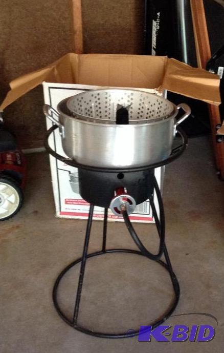 lot 144 image: King Kooker Outdoor Cooker