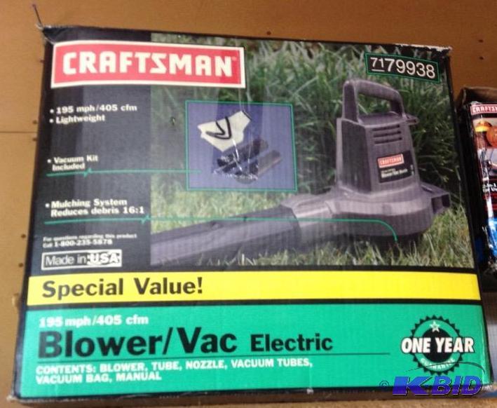 lot 151 image: Craftsman Electric BlowerVac