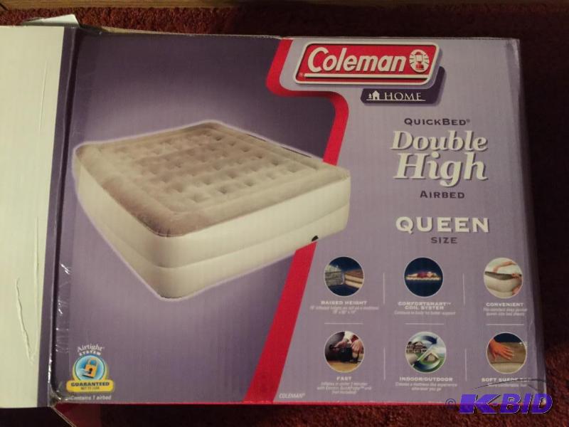 lot 44A image: Coleman Double High Airbed - Queen Size