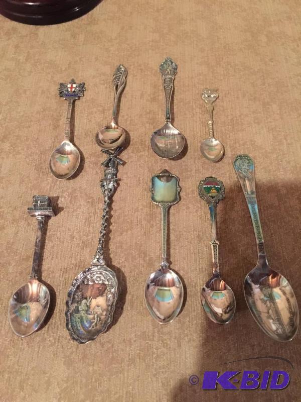 lot 79 image: Souvenir Spoon Collection