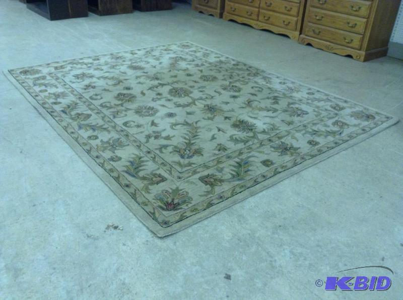 Indian Hand Tufted Wool Rug