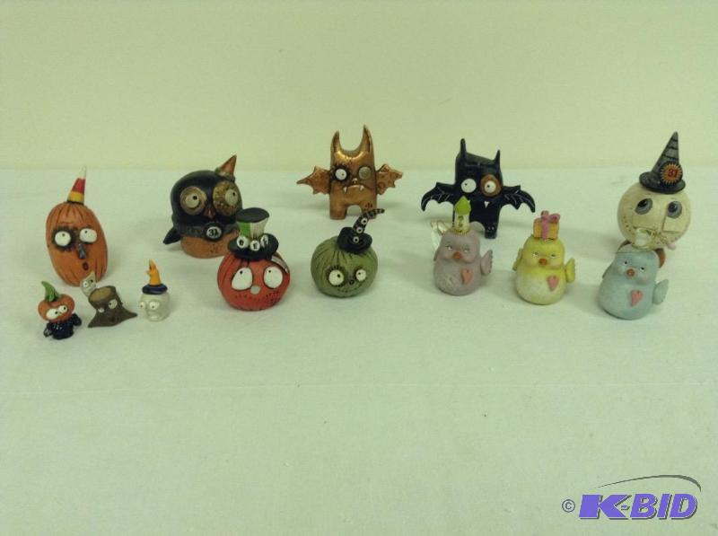 Collection of Pumpkinseed & Pumpkinseed Style Figures