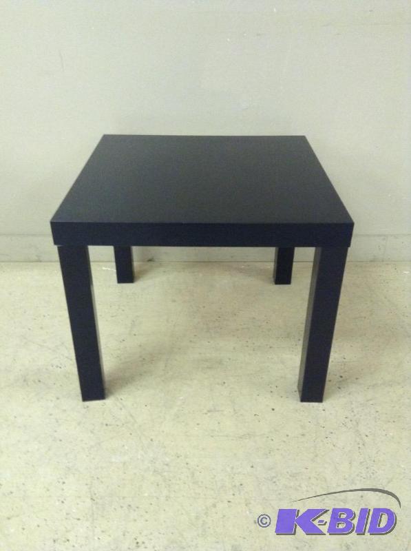 Modern Black Four Leg Table
