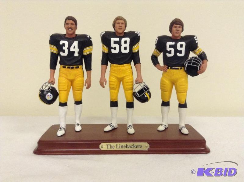 Danbury Mint The Linebackers Green Bay Packer Figures