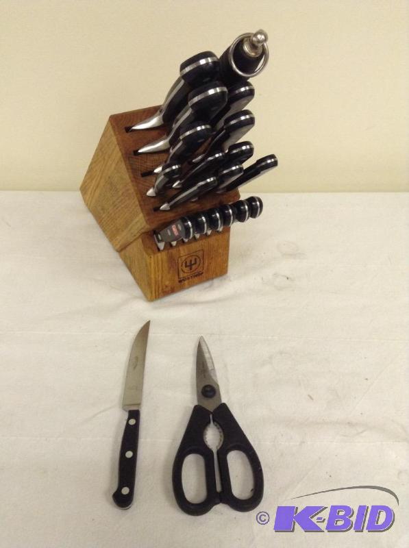 Wusthof 20 Pcs Knife Set & Block