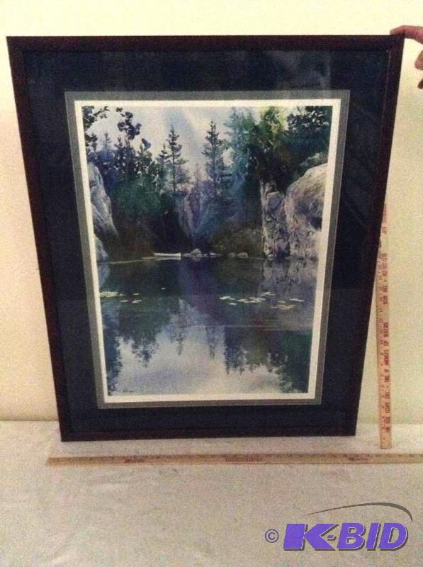 Beautiful Framed, Signed & Numbered G. Spetz Print