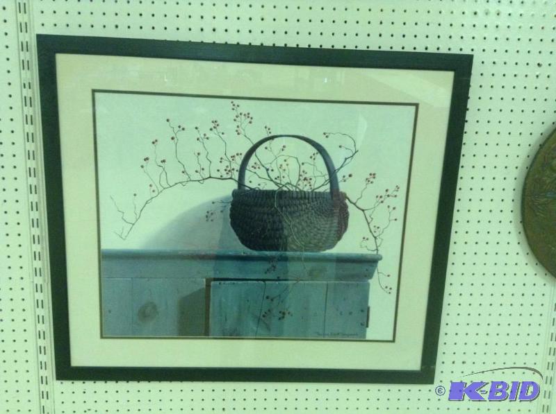 Pauline Eble Campanelli Framed Basket Print