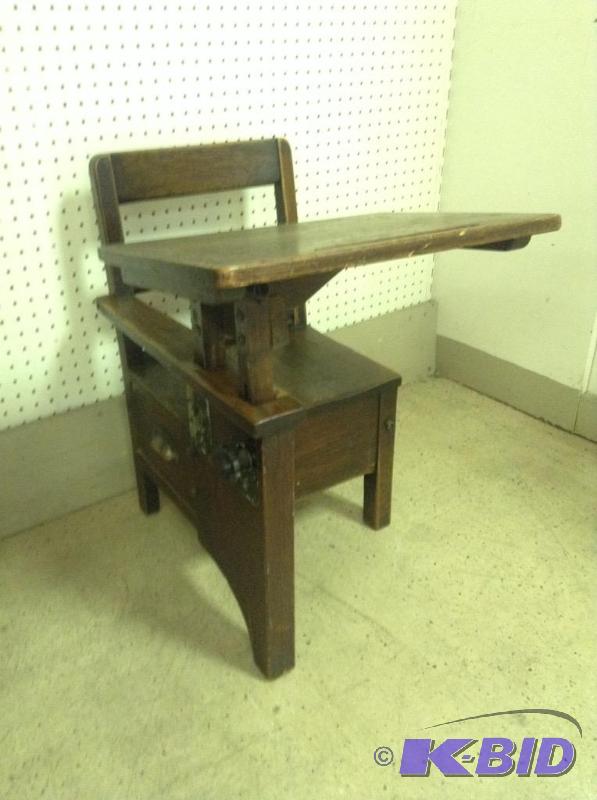 Vintage Antique 1900s School Desk