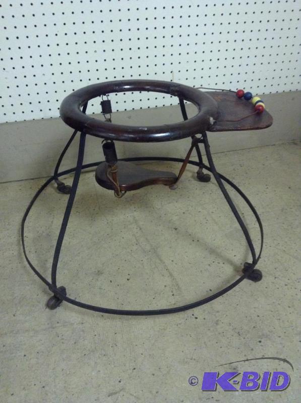 Vintage Wooden Childs Walker