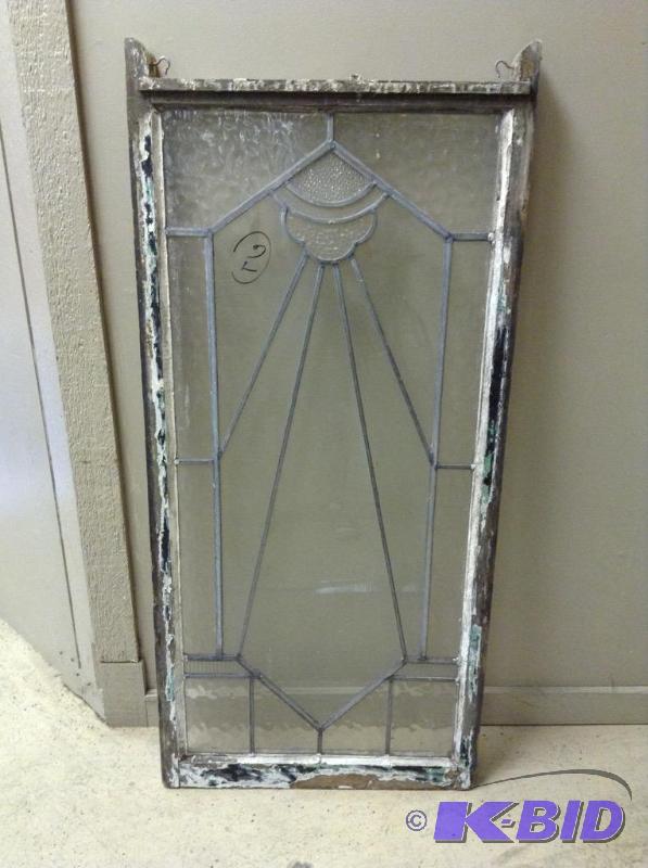 Beautiful Vintage Antique Stained Glass Window