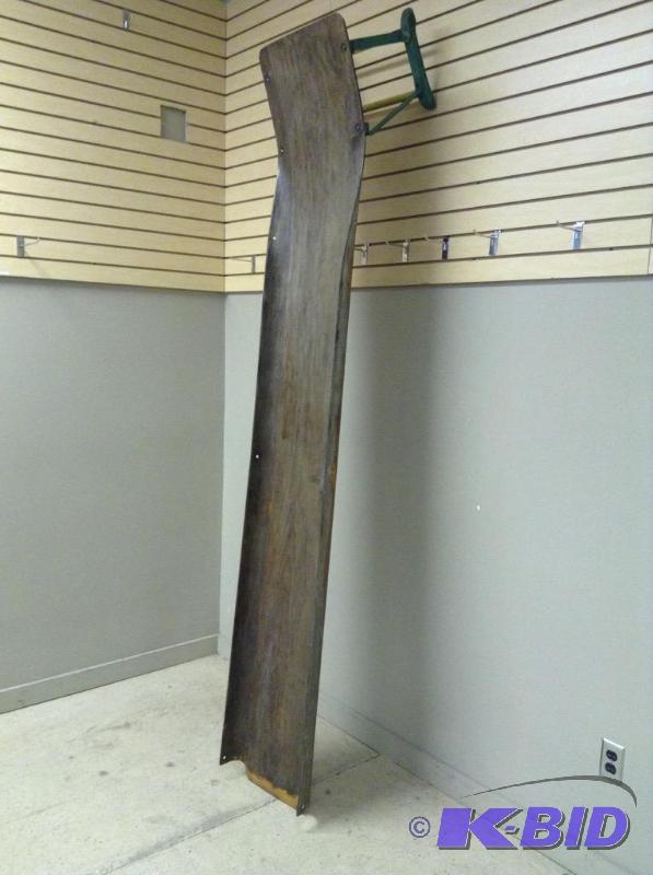 Vintage Wood Playground Slide