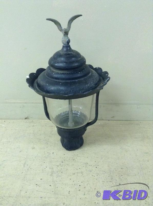 Vintage Outdoor Gas Lamp Fixture