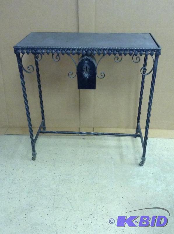 Vintage Metal Sofa Type Table