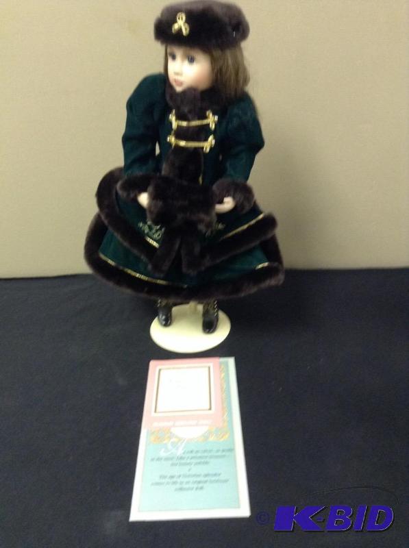 lot 22 image: Catherine Rose Porcelain Doll