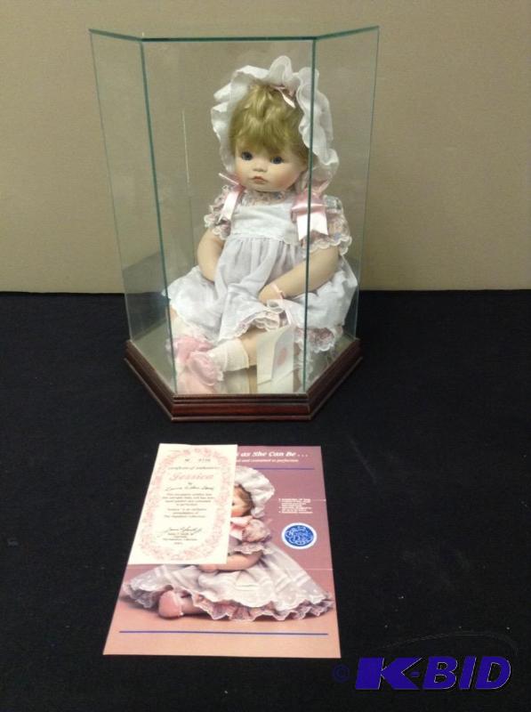 lot 30 image: Jessica Porcelain Doll