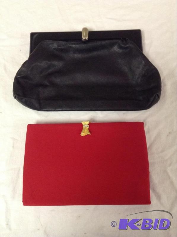 lot 39 image: 2 Clutch Purse Handbags