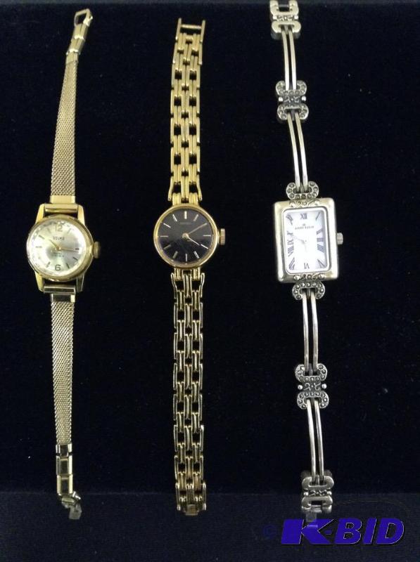 lot 9 image: (3) Womens Watches - Velma, Klien & Seiko