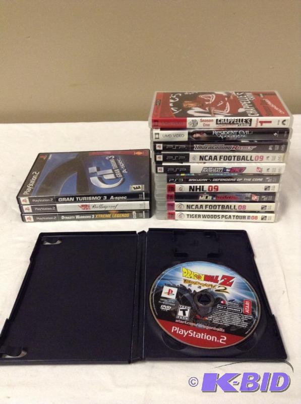lot 11 image: Playstation 2, PSP & PS3 Games