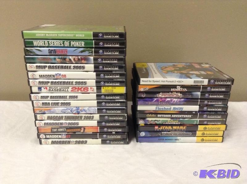lot 15 image: 16 GameCube Video Games