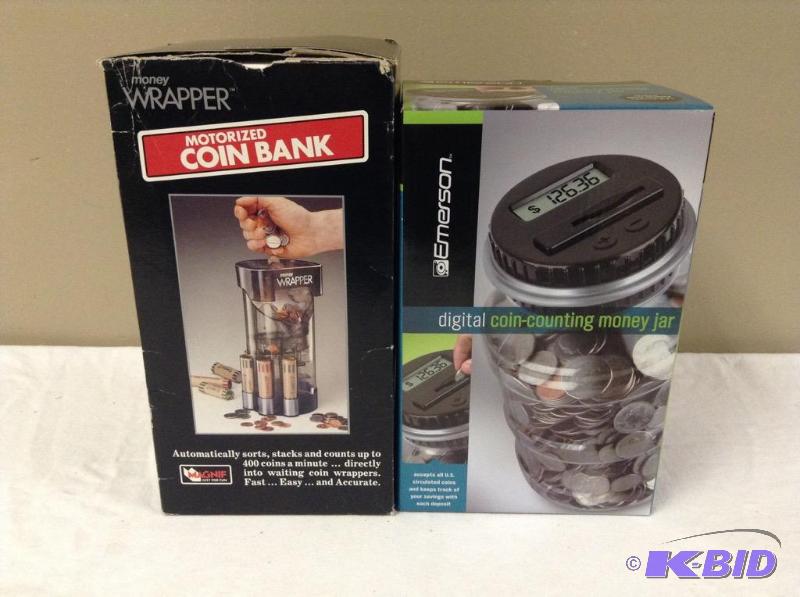 lot 25 image: 2 Coin Banks