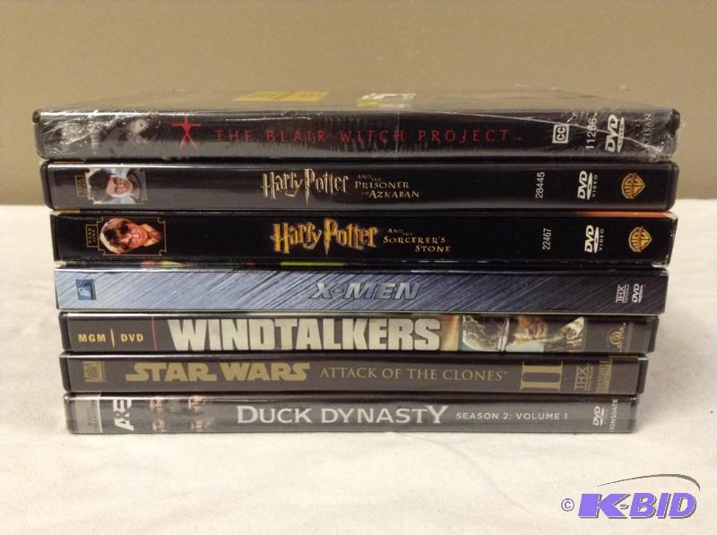 lot 3 image: 7 DVD Movies