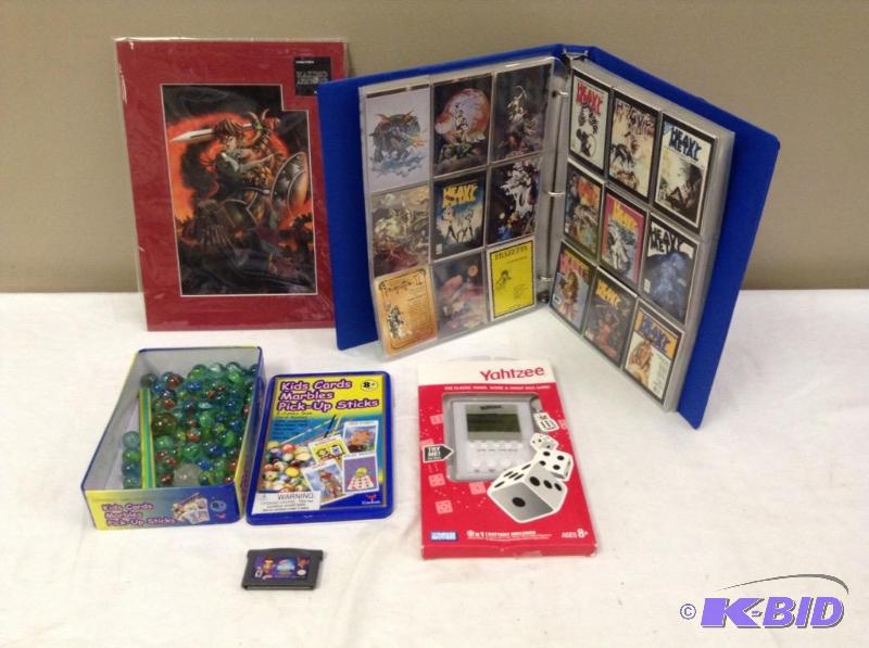 lot 79 image: Assortment of Games and Collector Cards