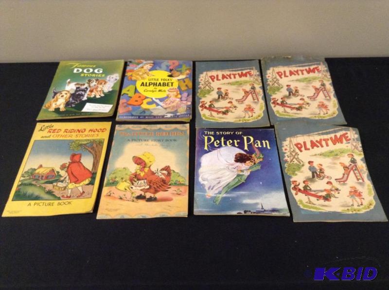 lot 120 image: Vintage Childrens Books