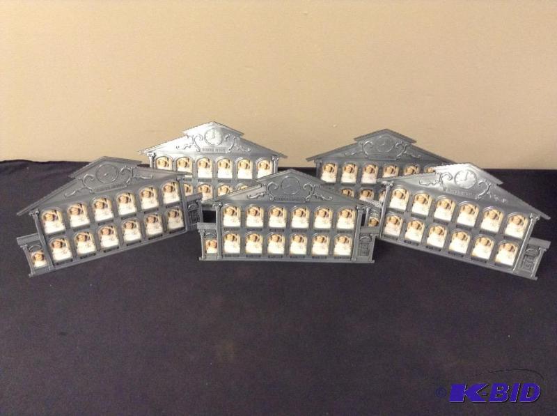 lot 14 image: 5 Kids School Picture Frames
