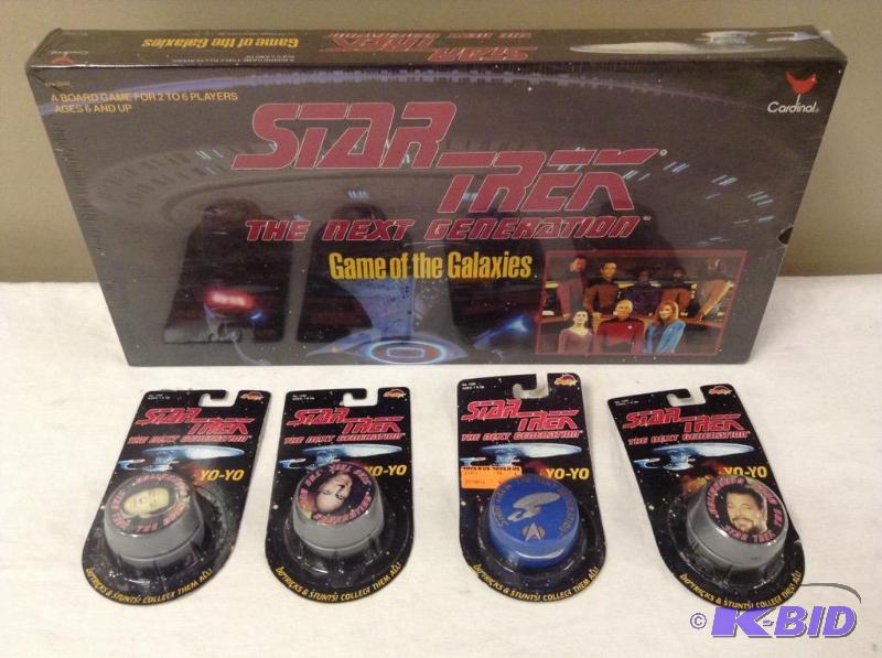 lot 20 image: Star Trek Next Generation Game & Yo-Yos