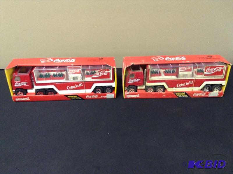 lot 22 image: 2 Coca Cola Trucks