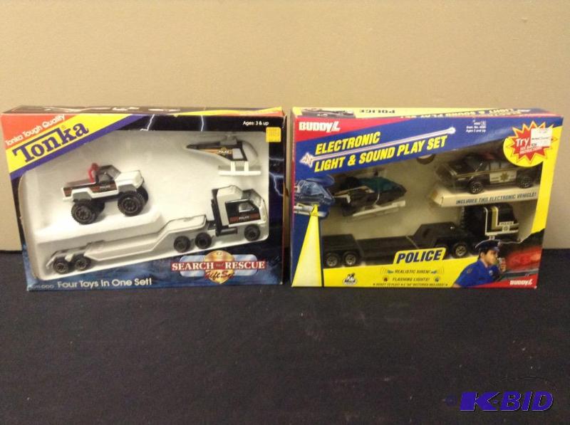 lot 27 image: Tonka & Buddy L Play Sets