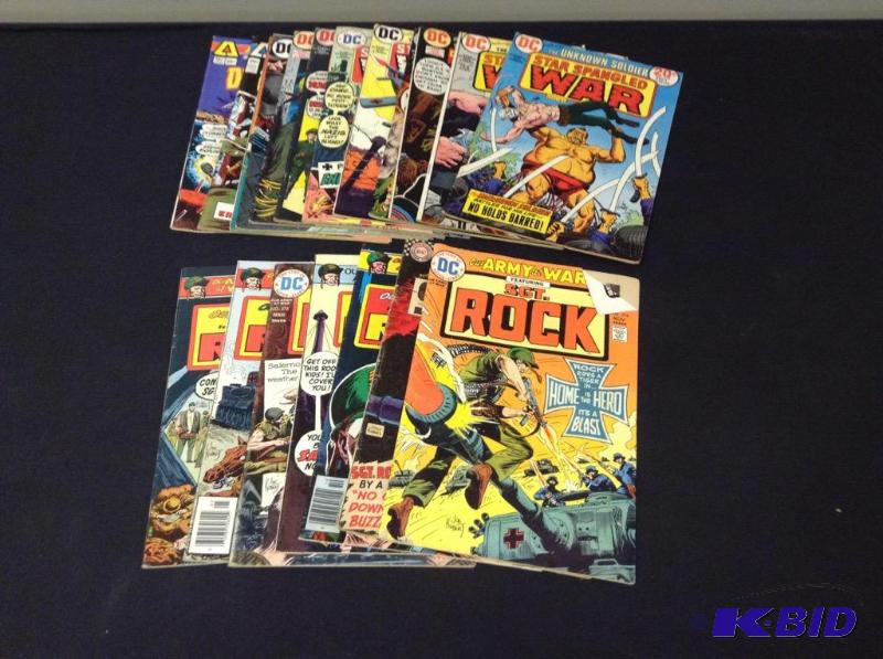 lot 37 image: Vintage Death Squad, Star Spangled War & More Comics