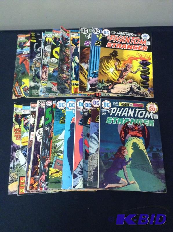 lot 39 image: Vintage Phantom Stranger & More Comic Books