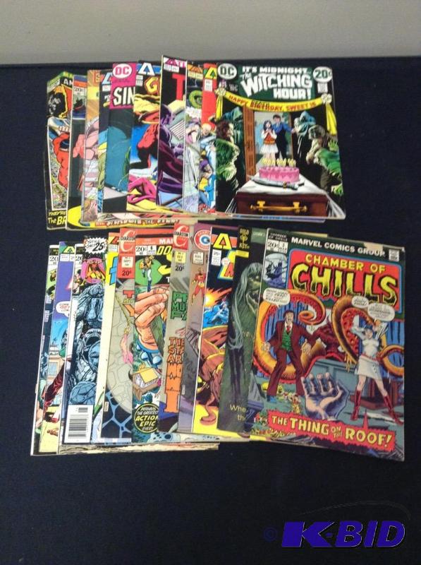lot 41 image: Collection Vintage Comic Books