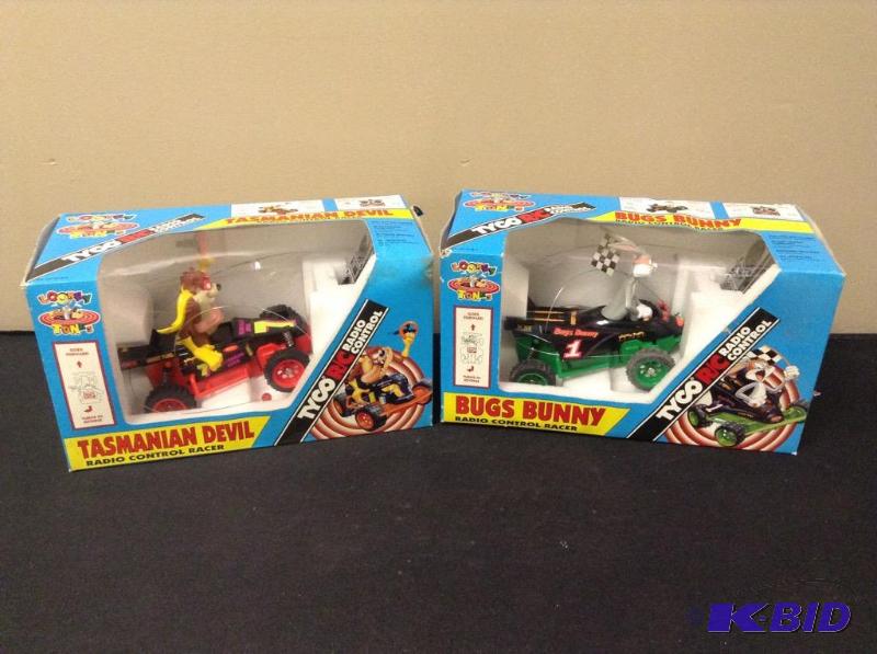 lot 44 image: Bugs Bunny & Tasmanian Devil RC Cars