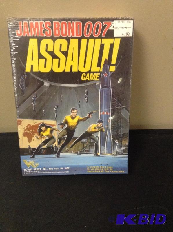 lot 45 image: James Bond 007 Assault Game