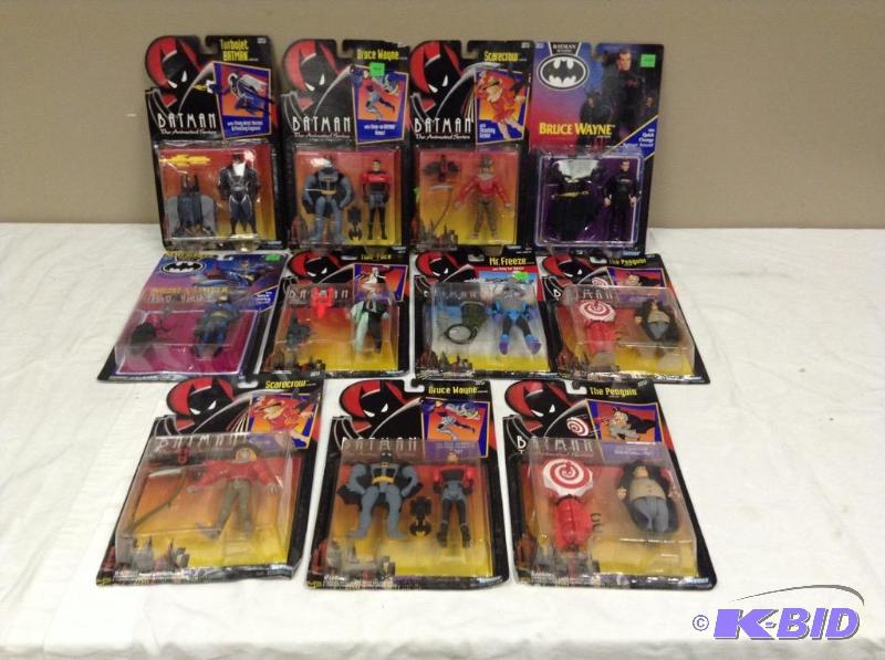 lot 50 image: 11 Batman Figures