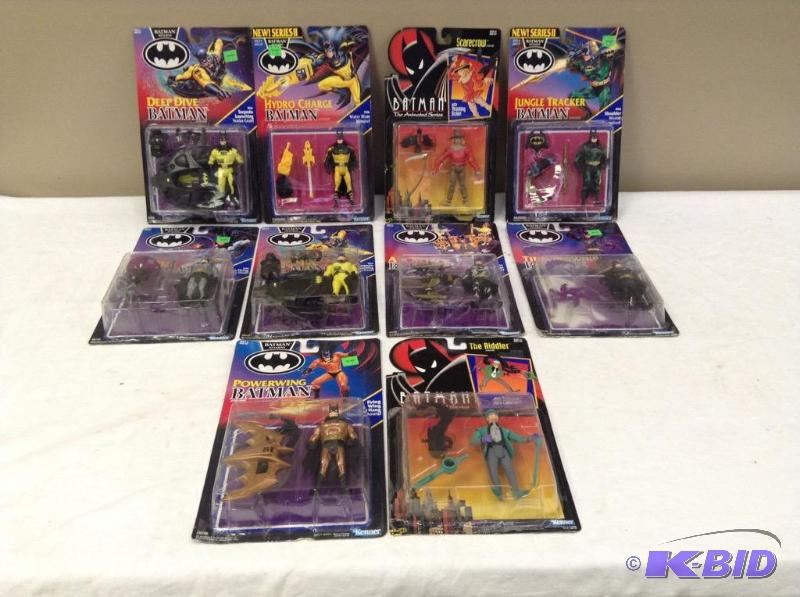 lot 51 image: 10 Batman Figures