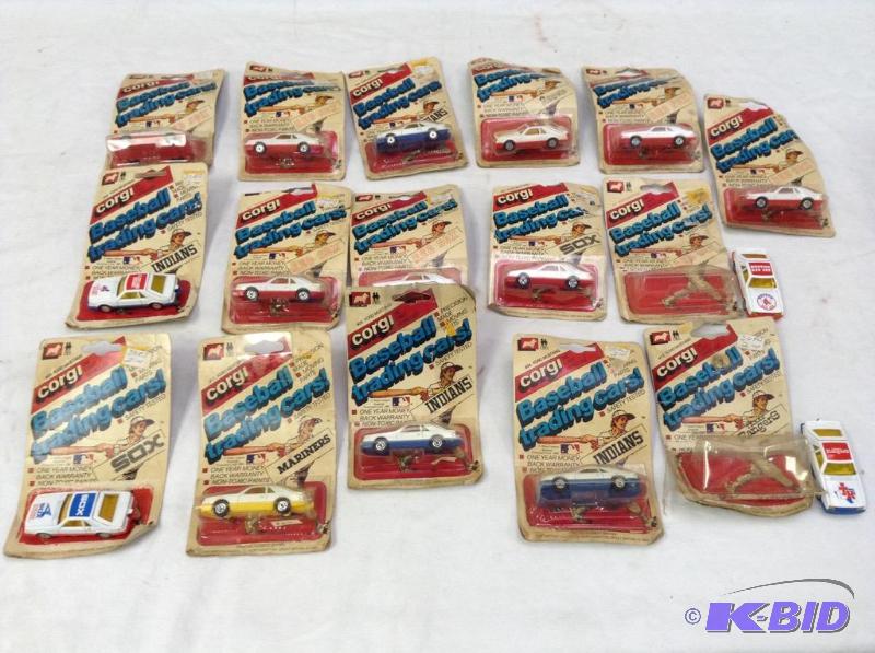lot 52 image: Corgi Baseball Trading Cars