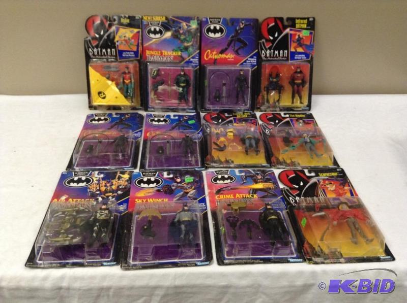 lot 57 image: 12 Batman Figures