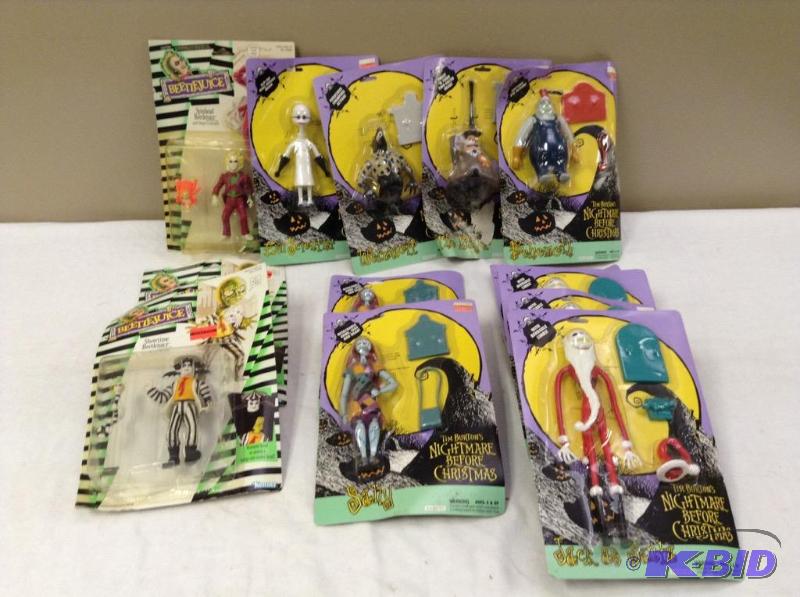 lot 6 image: Nightmare Before Christmas Figures