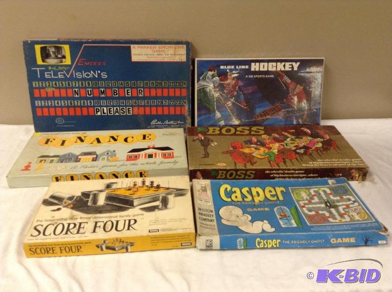 lot 68 image: Vintage Board Games