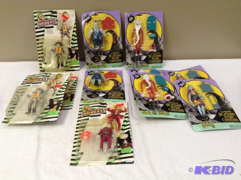 lot 7 image: Nightmare Before Christmas Figures
