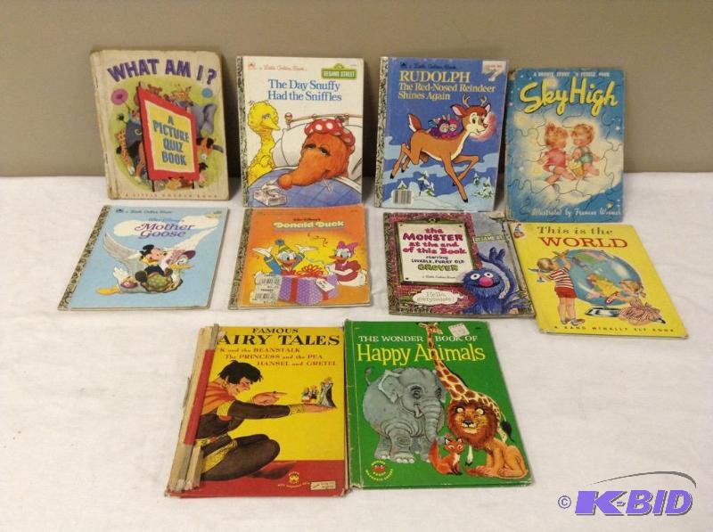 lot 70 image: Collection Childrens Golden Books